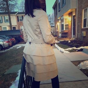 Idra Layered trench jacket